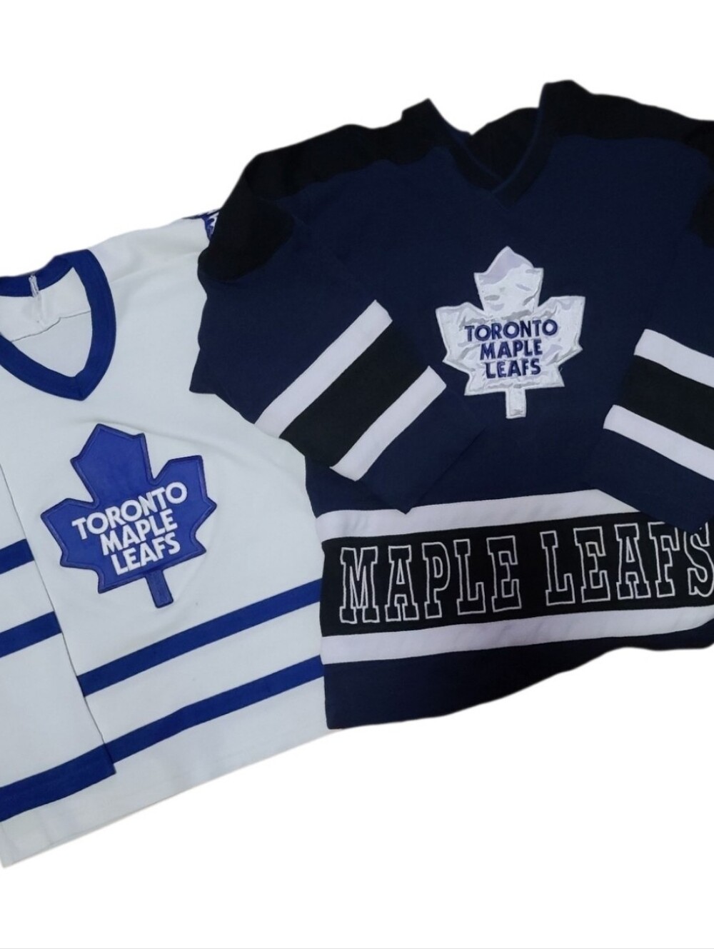 Kids Toronto Maple Leafs Jerseys 2 Pack Lot (Play Condition) SM, MED